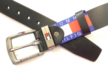 Стильный кожаный мужской пояс Hilfiger Р-211