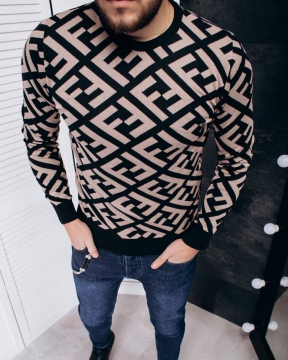 Модний чоловічий світшот Fendi style Т-491 