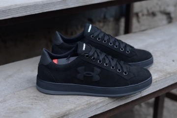 Мужские черные кеды Under Armour Т-337