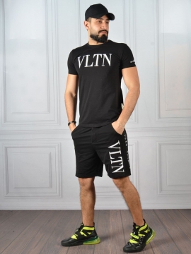 Летний мужской комплект VLTN (шорты и футболка) К-302