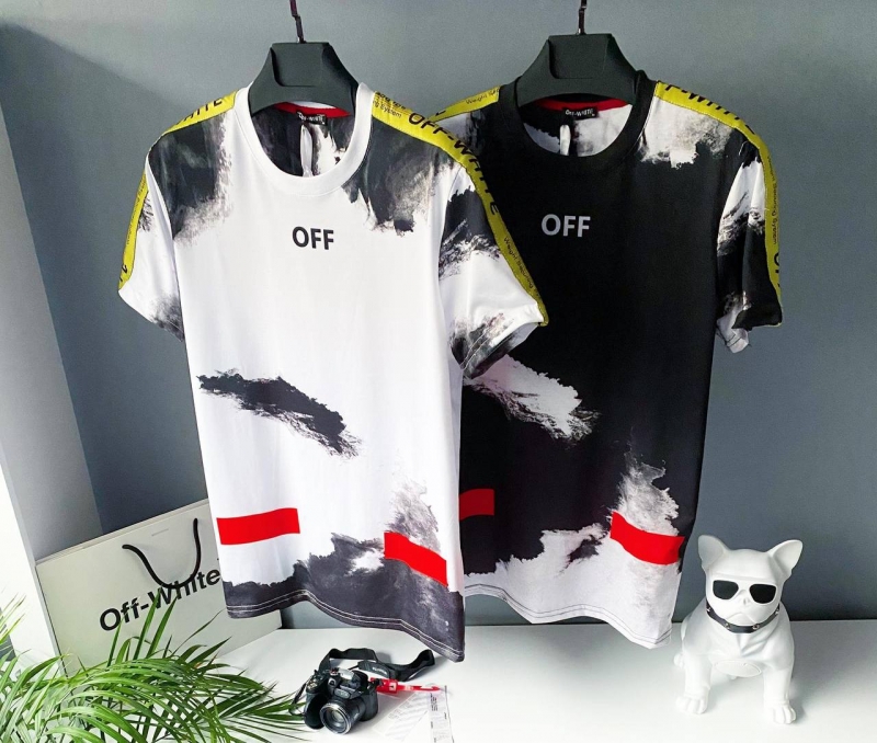 Мужская футболка Off white (копия) Ф-746