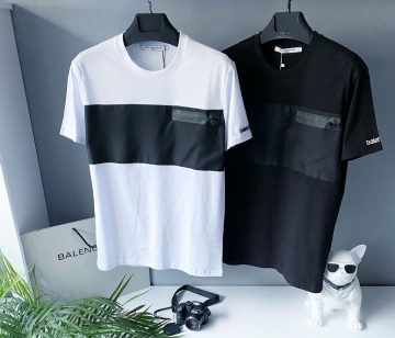 Брендовая футболка Balenciaga со змейкой Ф-785