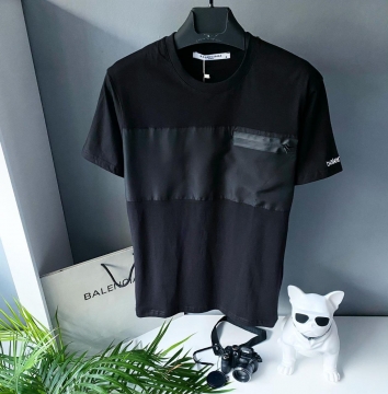 Брендовая футболка Balenciaga со змейкой Ф-785