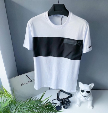 Брендовая футболка Balenciaga со змейкой Ф-785