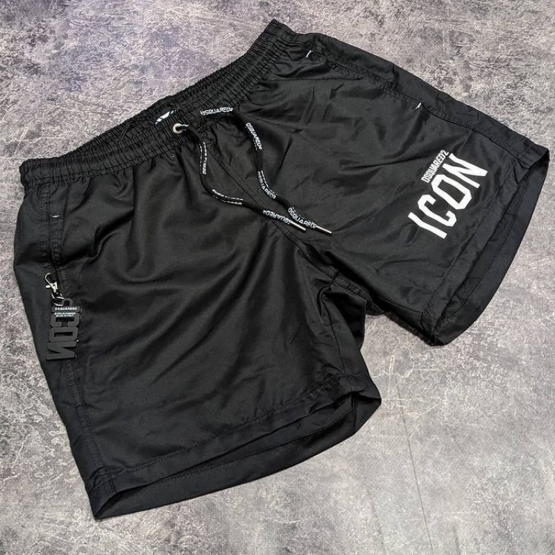 Черные мужские плавательные шорты Dsquared С-241