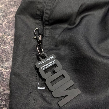 Черные мужские плавательные шорты Dsquared С-241