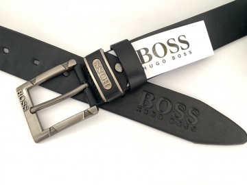 Мужской кожаный ремень Boss Р-217