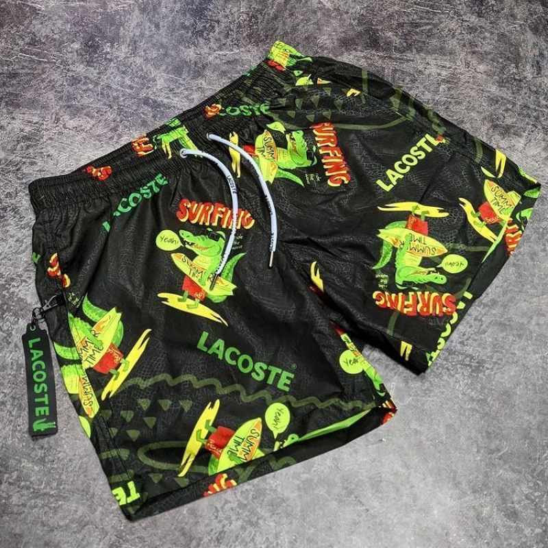 Модные мужские пляжные шорты Lacoste С-275