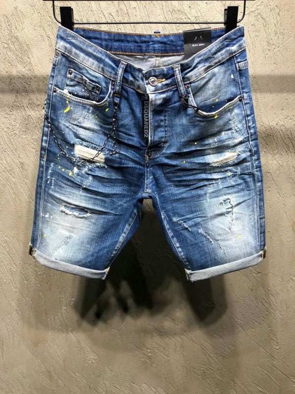 Рваные модные джинсовые шорты Dsquared С-279