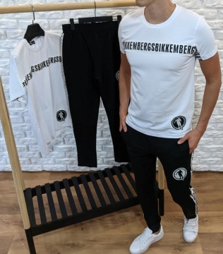 Мужской костюм футбока штаны Bikkemberks К-395