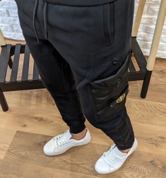 Брендовый мужской спортивный костюм Stone Island К-396