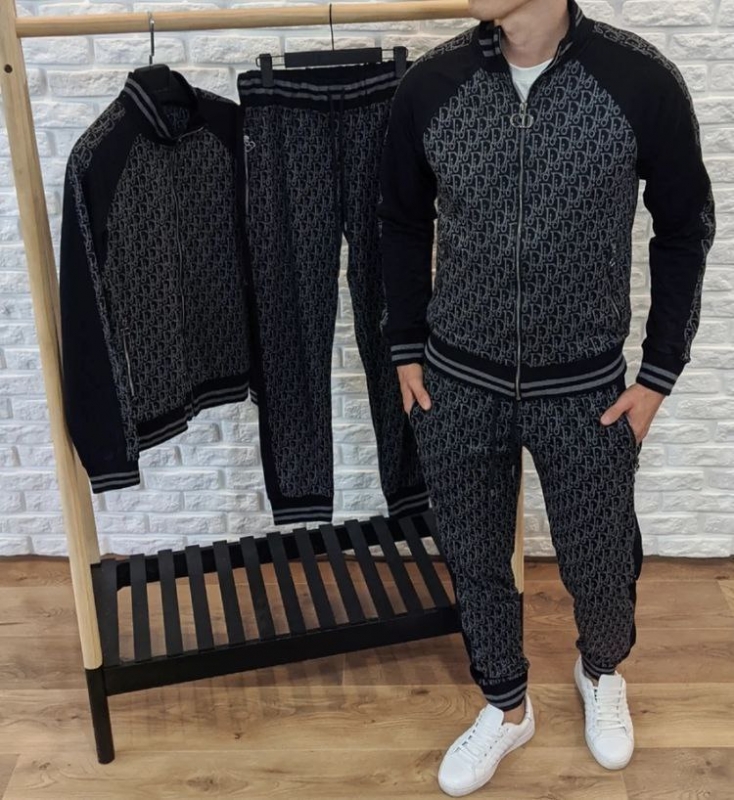 Стильный мужской спортивный костюм Dior К-398