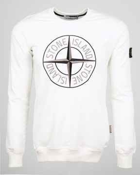 Стильный мужской брендовый свитшот Stone Island (3 цвета) Т-527