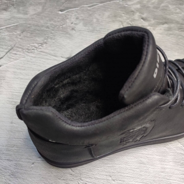 Зимние кожаные ботинки diesel Т-565