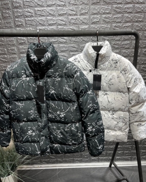 Мужской черный пуховик Zara К-575