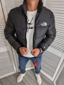 Зимняя мужская черная куртка The north face К-586