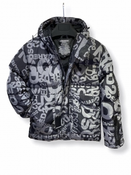 Брендовая мужская зимняя куртка Dsquared К-627