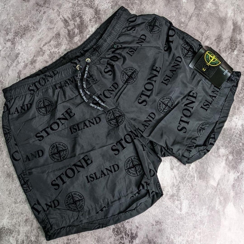 Чорні плавальні шорти Stone Island С-331
