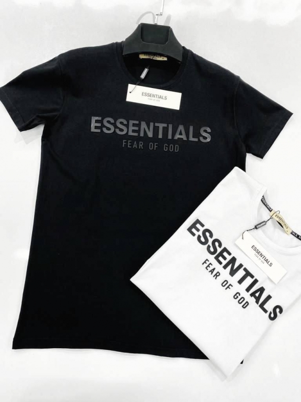 Футболка Essentials (черная и белая) Ф-951