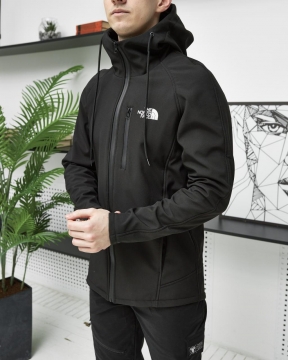 Черная куртка софтшел The North Face К-680