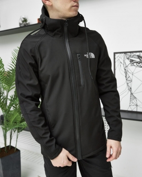 Черная куртка софтшел The North Face К-680