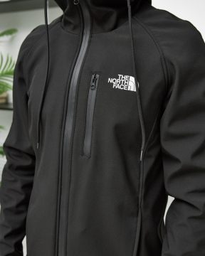 Черная куртка софтшел The North Face К-680