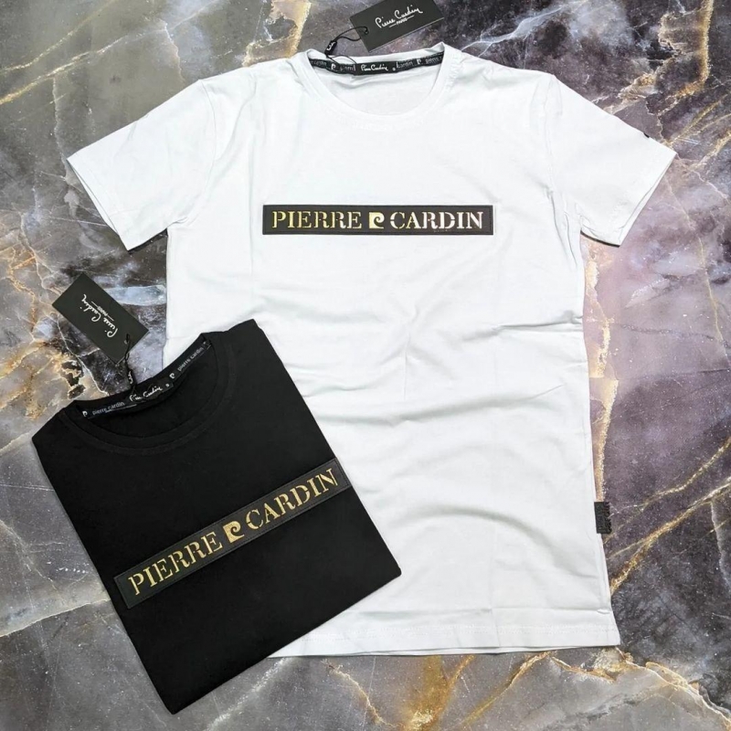Стильная однотонная футболка Pierre Cardin Ф-965