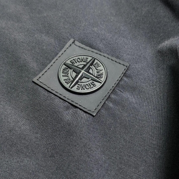 Черная мужская ветровка Stone Island К-702