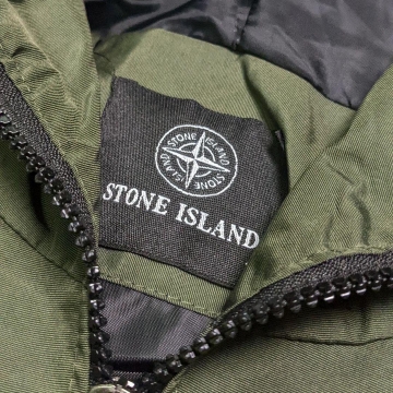 Мужская ветровка Stone Island хаки К-703