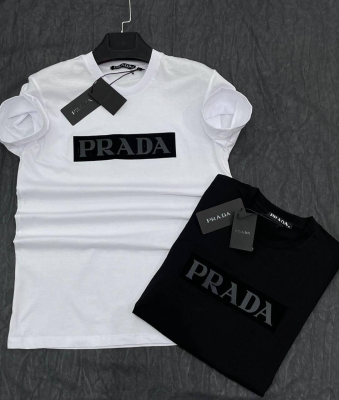 Модная брендовая футболка Prada Ф-994