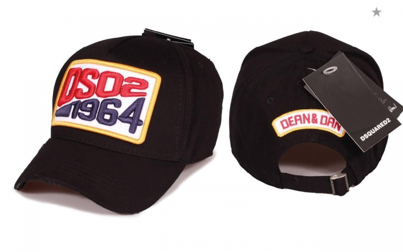 Черная летняя кепка Dsquared 1964 К-94