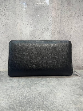 Брендовое кожаное мужское портмоне Prada К-84