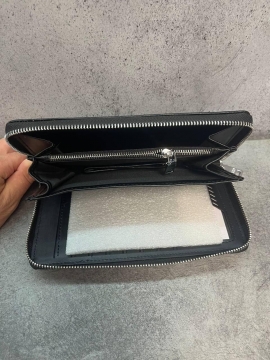 Брендовое кожаное мужское портмоне Prada К-84