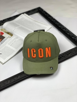 Мужская кепка Icon в цвете хаки К-101