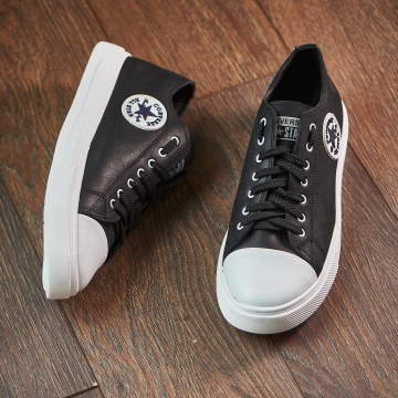 Мужские кожаные кеды Converse Т-636