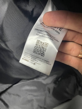 Брендовая мужская жилетка Lacoste (черная и белая) К-730