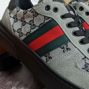 Модные серые мужские кроссовки Gucci Т-673