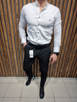 Черные мужские брюки Zara Б-408