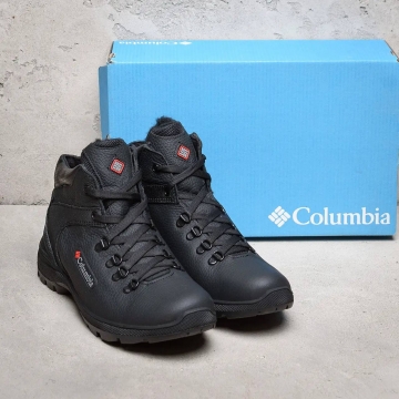 Мужские зимние кожаные ботинки Columbia Track Control Т-687