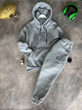 Брендовий чоловічий зимовий спортивний костюм Gap на флісі К-554