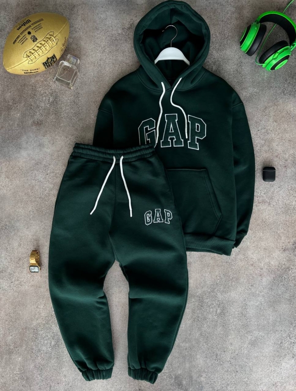 Зимний мужской спортивный костюм Gap оверсайз К-555