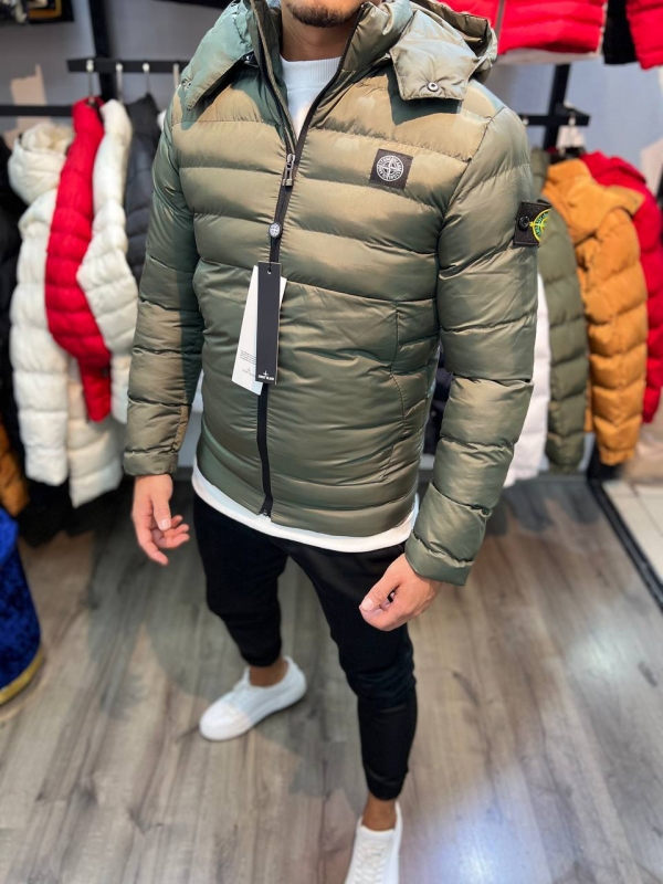 Мужская брендовая куртка Stone island осень-зима К-855