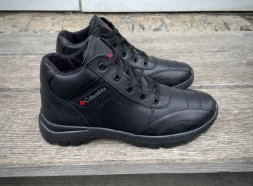 Мужские зимние кожаные ботинки Columbia Т-712