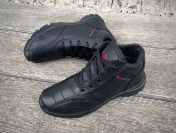 Мужские зимние кожаные ботинки Columbia Т-712