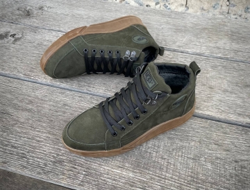Стильные мужские ботинки Ugg хаки Т-713