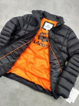 Брендова чоловіча куртка lacoste на єврозиму К-881