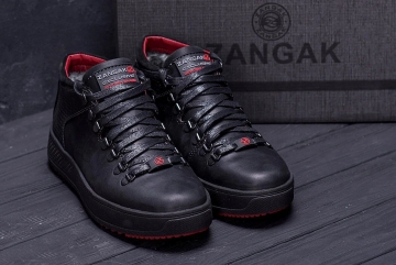 Стильные низкие ботинки Zangak из натуральной кожи Т-738