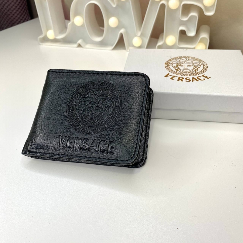 Брендовый мужской кошелек versace из экокожи К-98