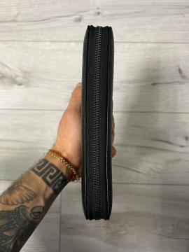 Мужской брендовый кожаный клатч Gucci К-105