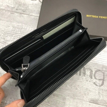 Мужской кожаный клатч  Bottega Veneta на молнии К-109